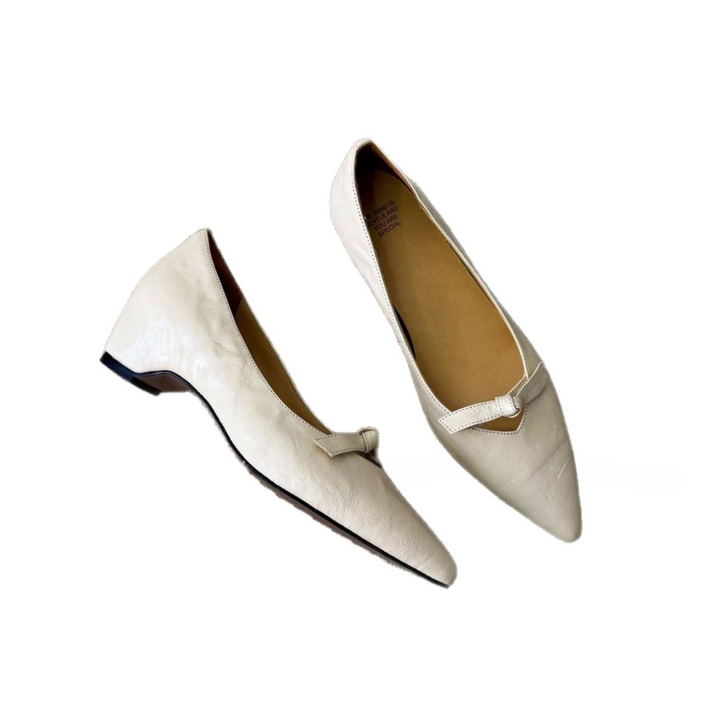 Retro High-heel Commuting Shoes for Women - Pointed Toe, Elegant Style, Single Shoe
