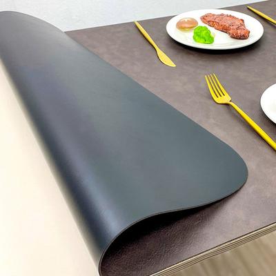 Mouse Pad Μεγάλο μοτίβο διπλής όψης από δέρμα αγελάδας Ανθεκτικό στο νερό και το λάδι Ανθεκτικό σε λεκέδες Επιφάνεια εργασίας υπολογιστή