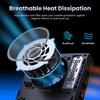 GRAUGEAR PS5 Cooling and Dustproof Kit for PS5 Includes SSD Heatsink Fan Dust and Connector Caps Prevents Overheating and Dust Compatible with
