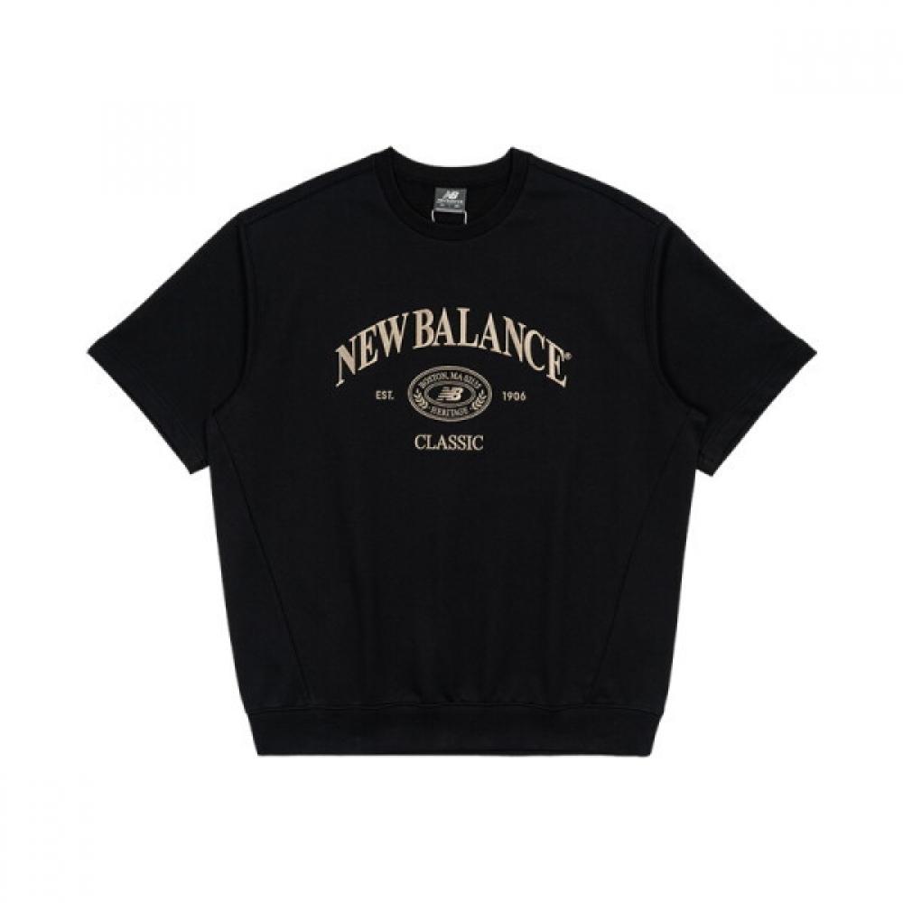 

New Balance Uni Heritage Short Sleeve Sweatshirt Nbncf21463 19 XXL(110)