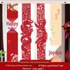 Wedding Room Décor Set: 'Xi' Character Curtains & Banners for Bride & Groom's Rooms