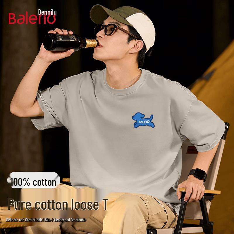 Baleno BNL Blue Dog Graphic T-Shirt XL