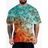 Men's Street Summer New 3D T-shirt Men's Hip Hop Short Sleeve Men's T-shirt