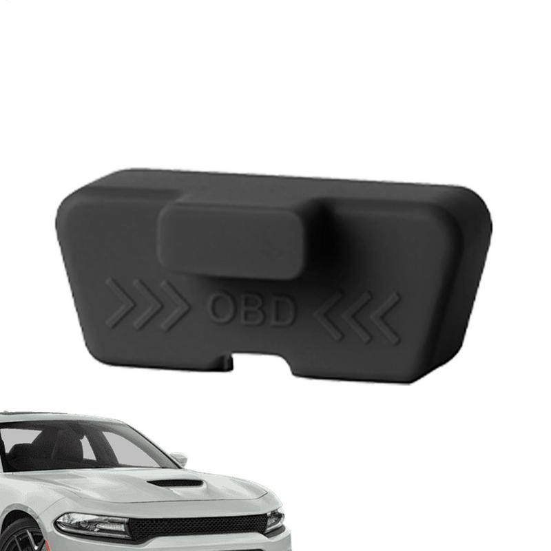 Universal car silicone OBD diagnostic waterproof OBD interface protective cover accessories OBD Port Anti Theft Device for Auto