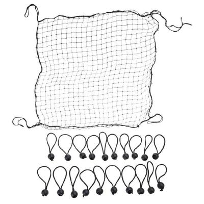 Bounces Back Soccer Net Football Rebounder Net Kickbacks Football Rebounds Net with 20 Elastic Rope for Beginner School