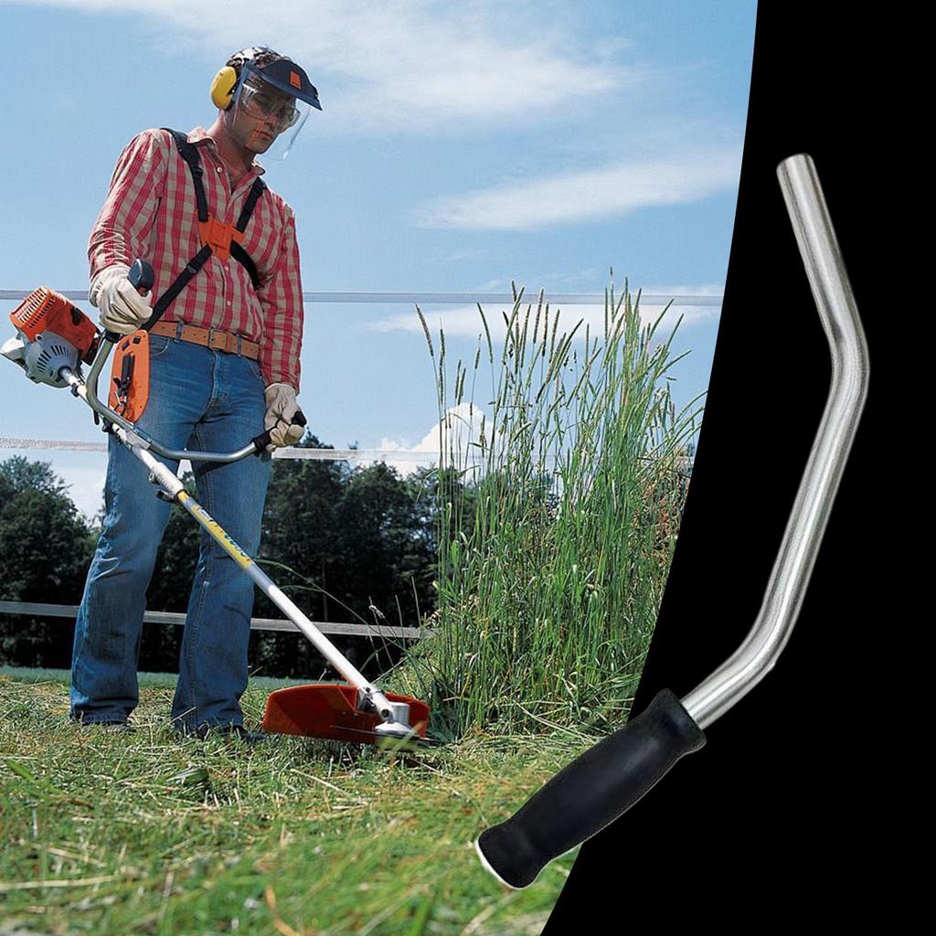 Manual Left Handle For Gas-oline Brush Cutter Grass Trimmer Garden Power Tool Accessories Replacement For Grass Cutting