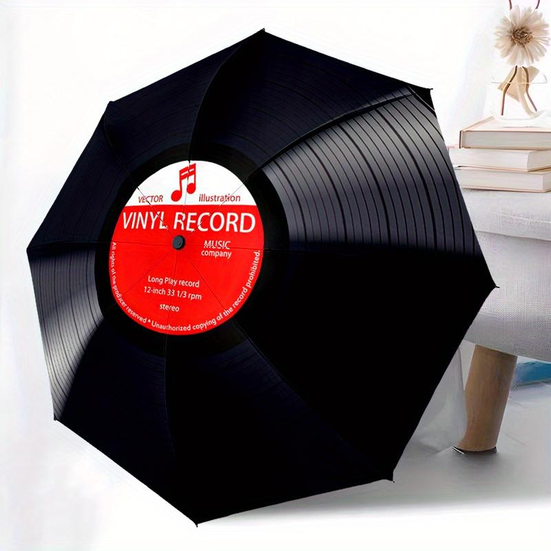Music Themed Automatic Folding Umbrella Compact Lightweight For Outdoor Adventurest109