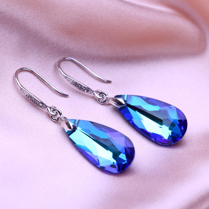 KNIKOO Geometry Long Earrings For Women Fashion Drop Earrings Jewerly For Wedding Party Gifts Drop Earrings