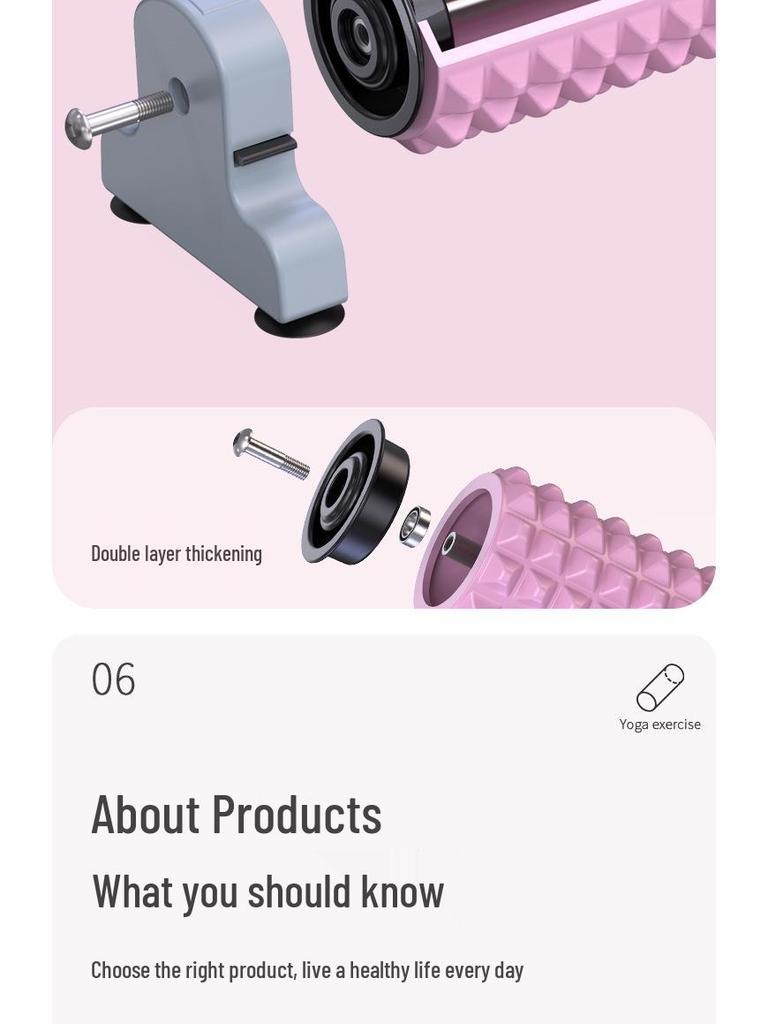 Wolf Tooth Suction Cup Foam Roller: Yoga & Fitness Muscle Relaxer