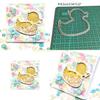 Duck Shaker Metal Cutting Dies Stencil DIY Scrapbooking Embossing Template Top Sale
