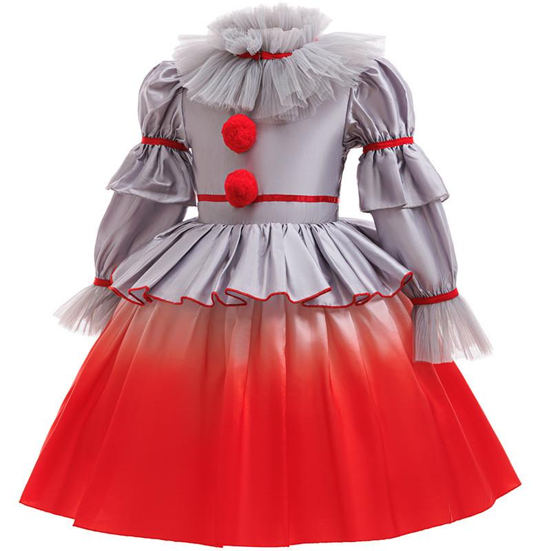 It Cosplay Costume Dress For Kids Halloween Party Dress Up Performance Stage