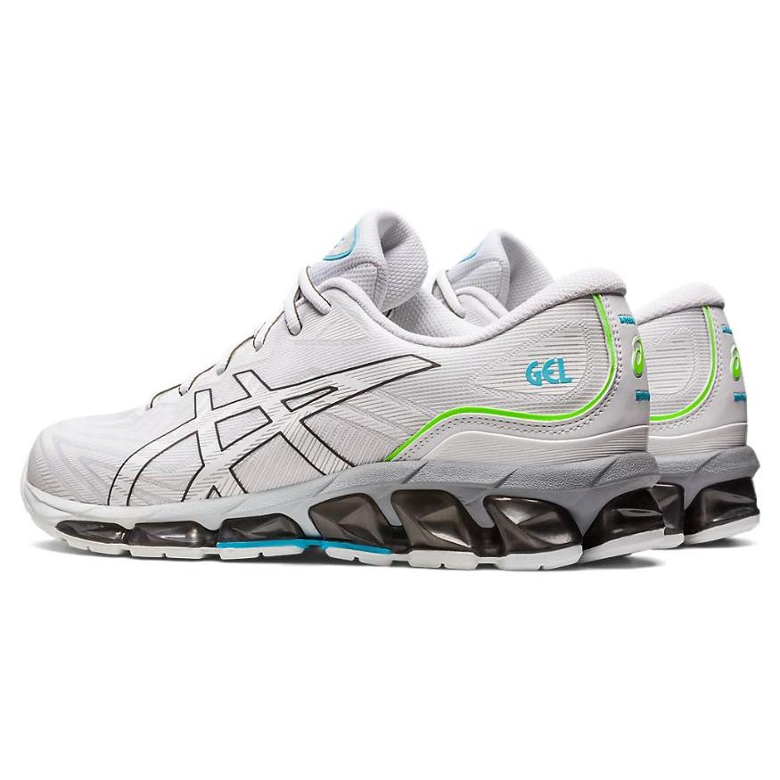 Asics Gel Quantum 360 7 Bianco Gunmetal Scarpe da Ginnastica da Uomo 1201A813-101