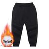 Trendy Boys & Girls Plus Velvet Sports Pants - Spring/Autumn/Winter Casual Baby Long Pants
