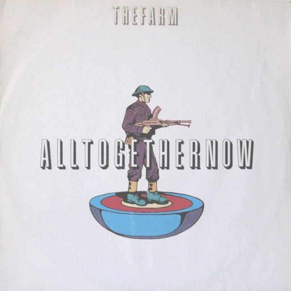 

12inch Record FARM - All Together Now milk103t Produce Records 1990 UK Rock Used