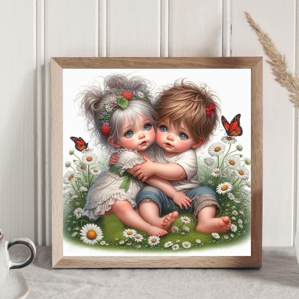 5D DIY Full Round Drill Diamond Painting Kid Kit Home Decor Art Craft AU