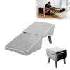 Large Pet Steps, 13.8" High, Lightweight and Foldable, Split Ottoman Design Dog Ramp for Beds and Couches