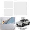 Car Heat Insulation Skylight For MG IM LS7 2024-Present Suede Fabric Anti-uv Electrostatic Adsorption Sunroof Sunshade Accessory