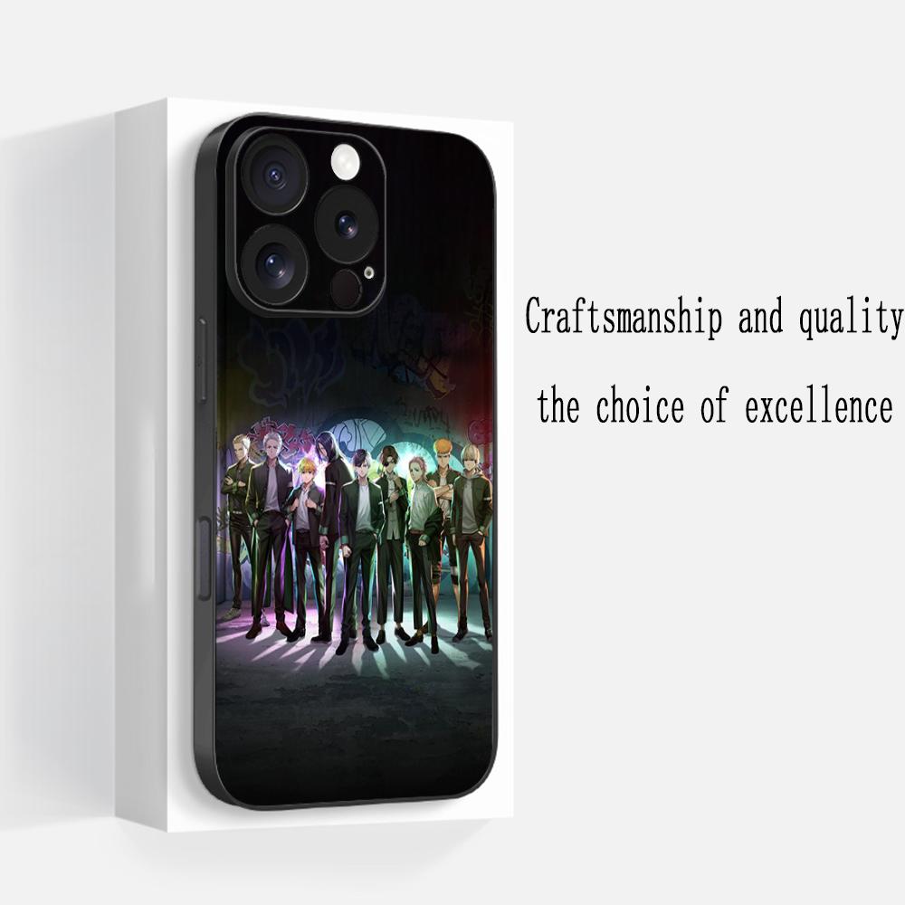 

Wind breaker hot anime pattern ins Phone Case For iPhone 16 16e 15 14 13 12 11 Plus Mini Pro Max Soft black Shockproof Cover iPhone 11