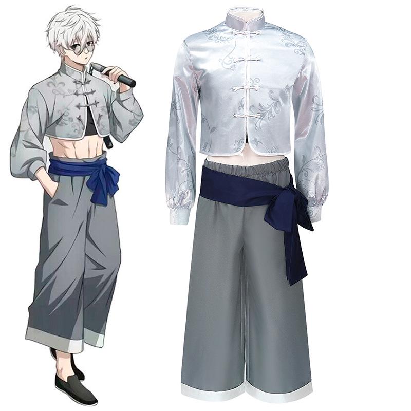 Blue Lock Anime Kung Fu Cosplay Suit: Chigiri, Hyoma, Hachiwara, Reo, Nagisa, Seishiro