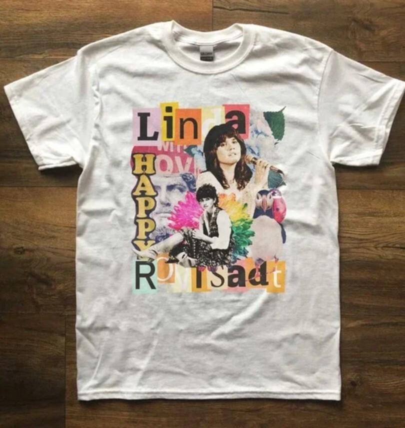 

SALE Linda RonstadtUnisex White T-shirt classic graphic t-shirt Unisex T-Shirt S