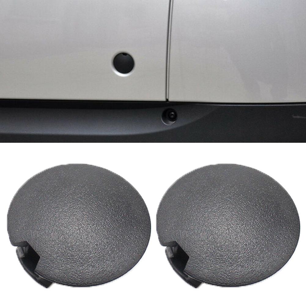2Pcs Auto Vorne Stoßstange Hinten Tow Haken Auge Koppler Anhänger Abdeckung Kappe Stecker 4518850122C22A Für Smart Fortwo W451 2007-20 R1E2