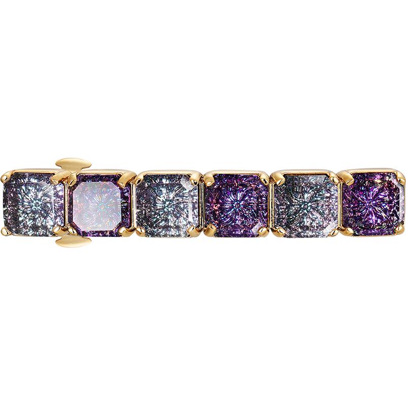 She s Monet Impression Sparkling Crystal Barrette One Size