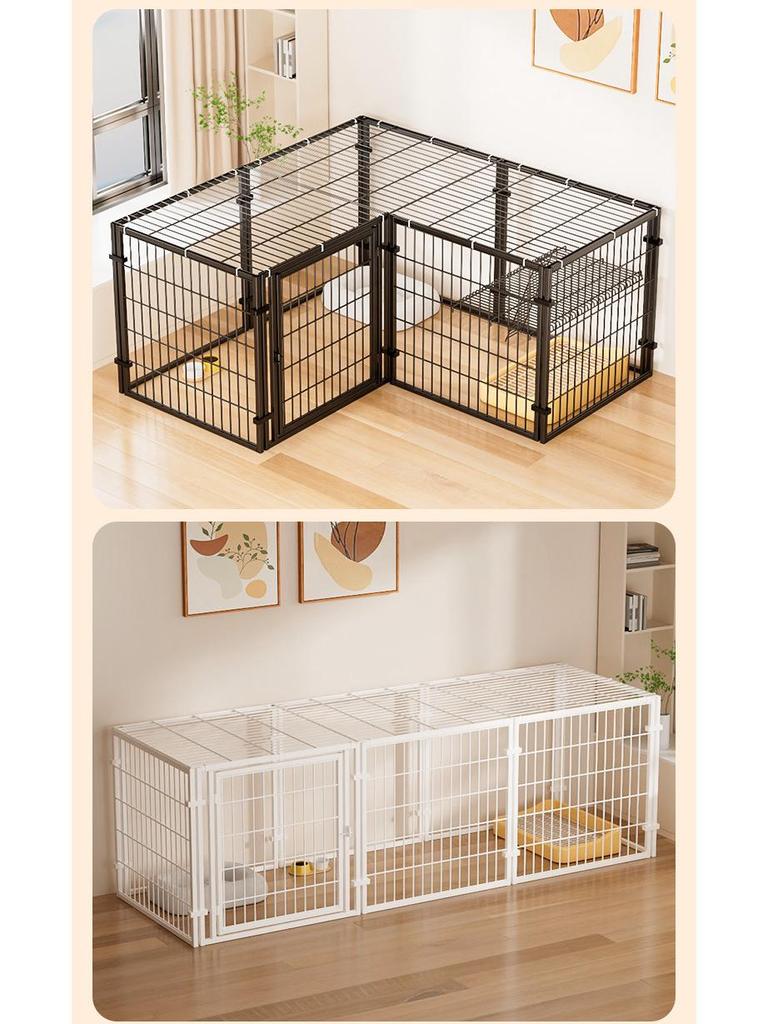 Anti-Escape Dog Cage: Large Space Training House for Teddy and Corgi Dogs