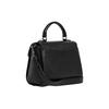 New COACH With Cow Leather And Sheepskin Shoulder Bag, Crossbody Bag, Handbag Trumpets Women's Black CF321-QBM2