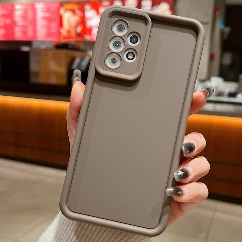 

Мягкий силиконовый чехол для Samsung Galaxy S25 Ultra S24 FE S23 A56 A36 A16 A55 A15, противоударный защитный чехол для объектива Samsung A16