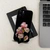 Fragrant Iris Phone Case For Apple iPhone 15,14,13,12,11,Pro,X,XS,Max,XR,Plus,Mini Soft Black Cover