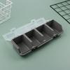 Multi Compartment Organizer Box For Screws Small Parts Plastic Hardware And Jewelry Storage Case Craft Supplies
