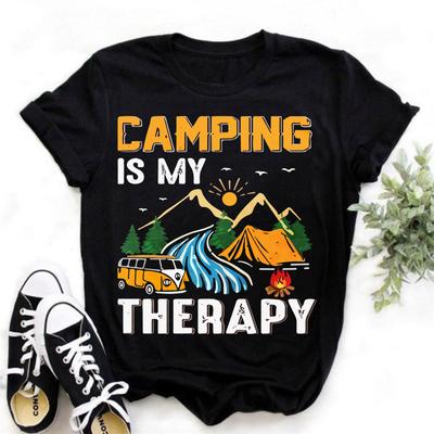 Camping Graphic TShirts Life Is Better At The Campfire Shirt for Camper Gift for Unisex Women Love Camping Tee Shirt Clothing