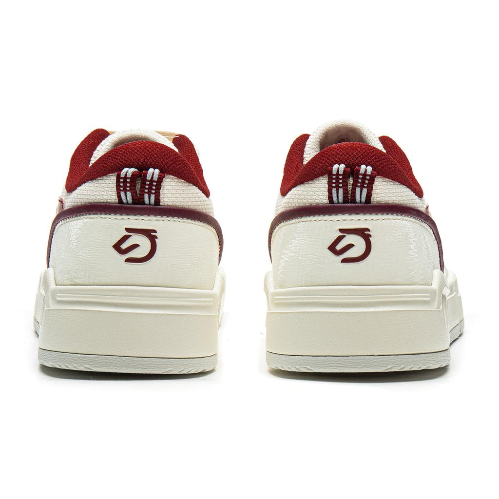 Li Ning Common 80s Coverage Slip Resistant, Abrasion Resistant, Lightweight Low top Skateboard Shoes Women's AGCW120-1