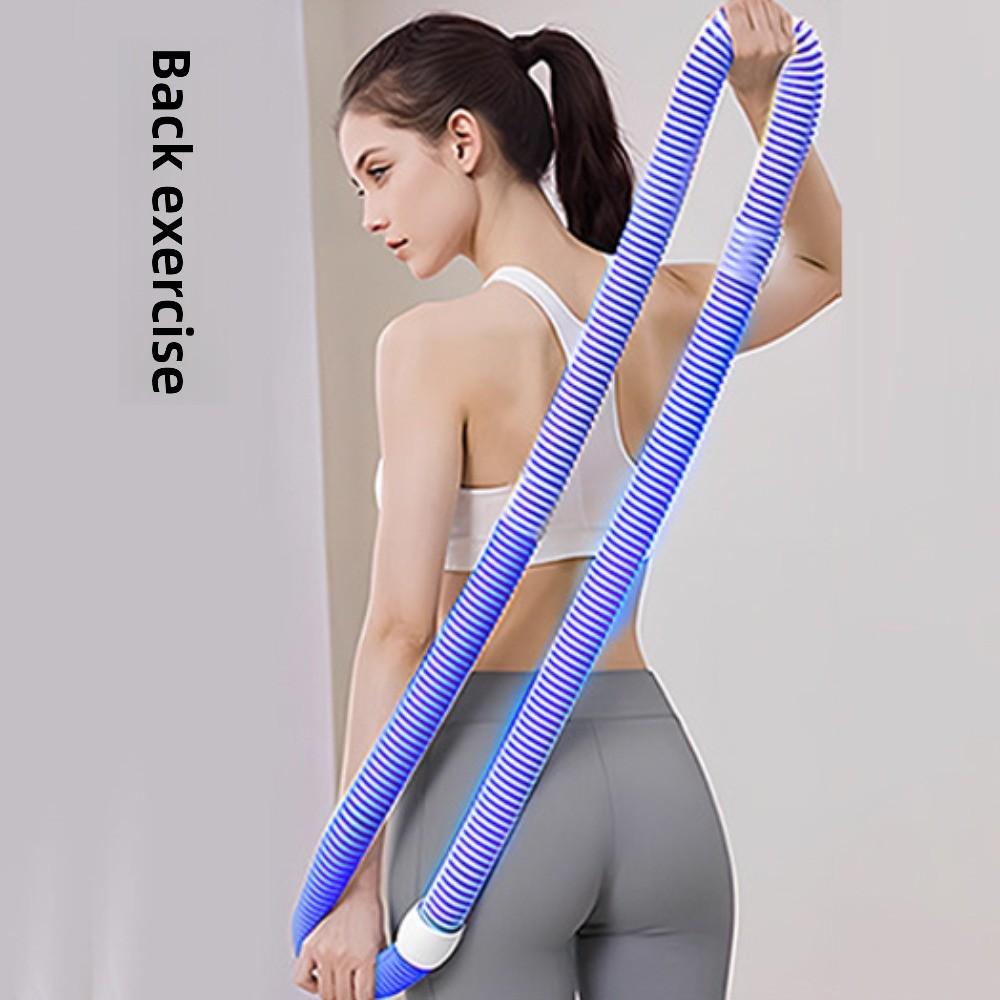 Without Harm Sports Hoop Waist Trainer Weighted Exercise Hoops  Waist-friendly Fitness
