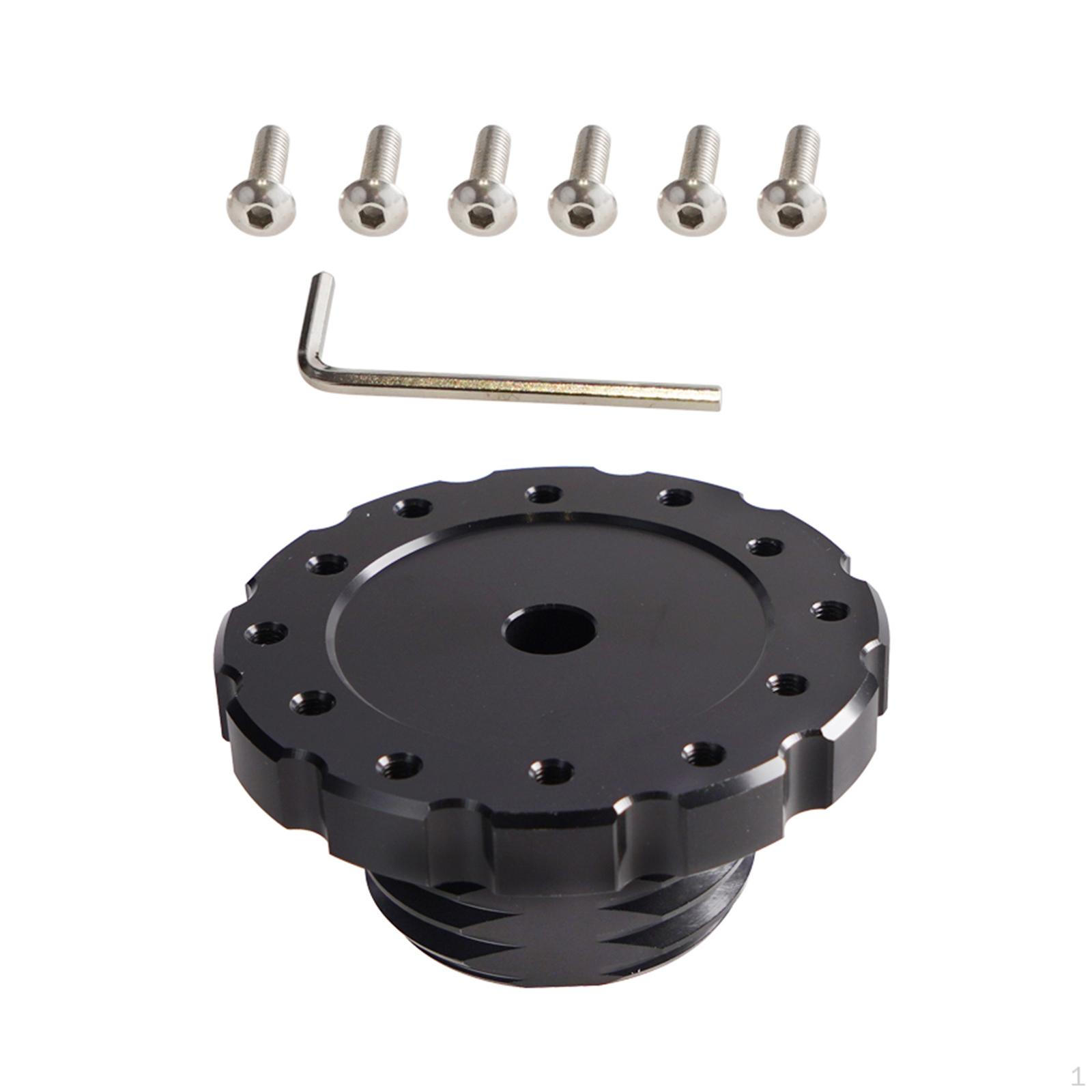 

Game Steering Wheel Connection Adapter ,Replacement, 90mm, Easy to Install for T500TS чорний