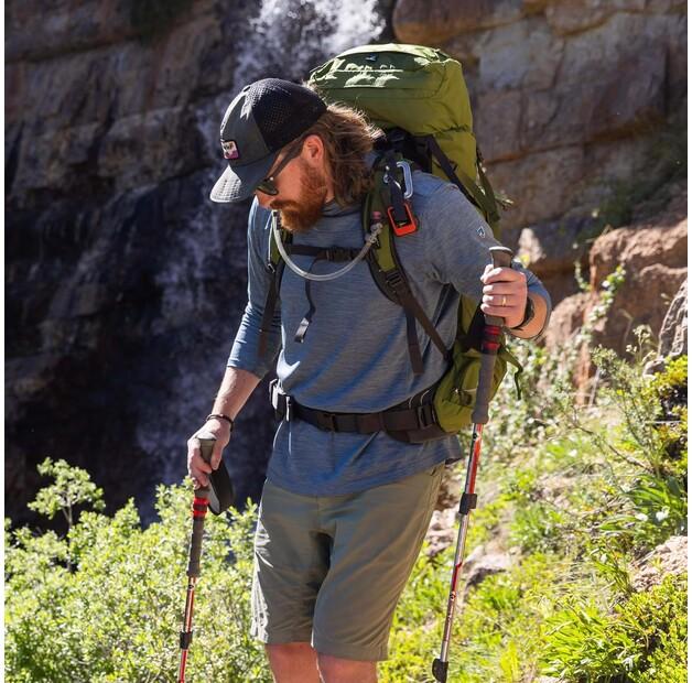 Рюкзак Osprey Aether 65 Extended Fit S/M schwarz (Herren)