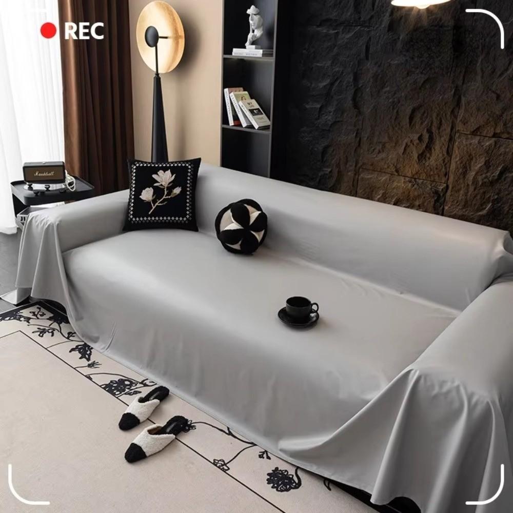 Waterproof Waterproof Sofa Cover Non-slip Multi-Functional Fabric Sofa Towel Anti Cat Scratch All-Season Armchair Protector Home
