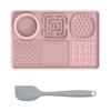 Lick Mat for Dogs, Slow Feeder Licking Mat with Suction Cups for Food and Water, Silicone Feeding Mat Perfect for Anxiety Relief