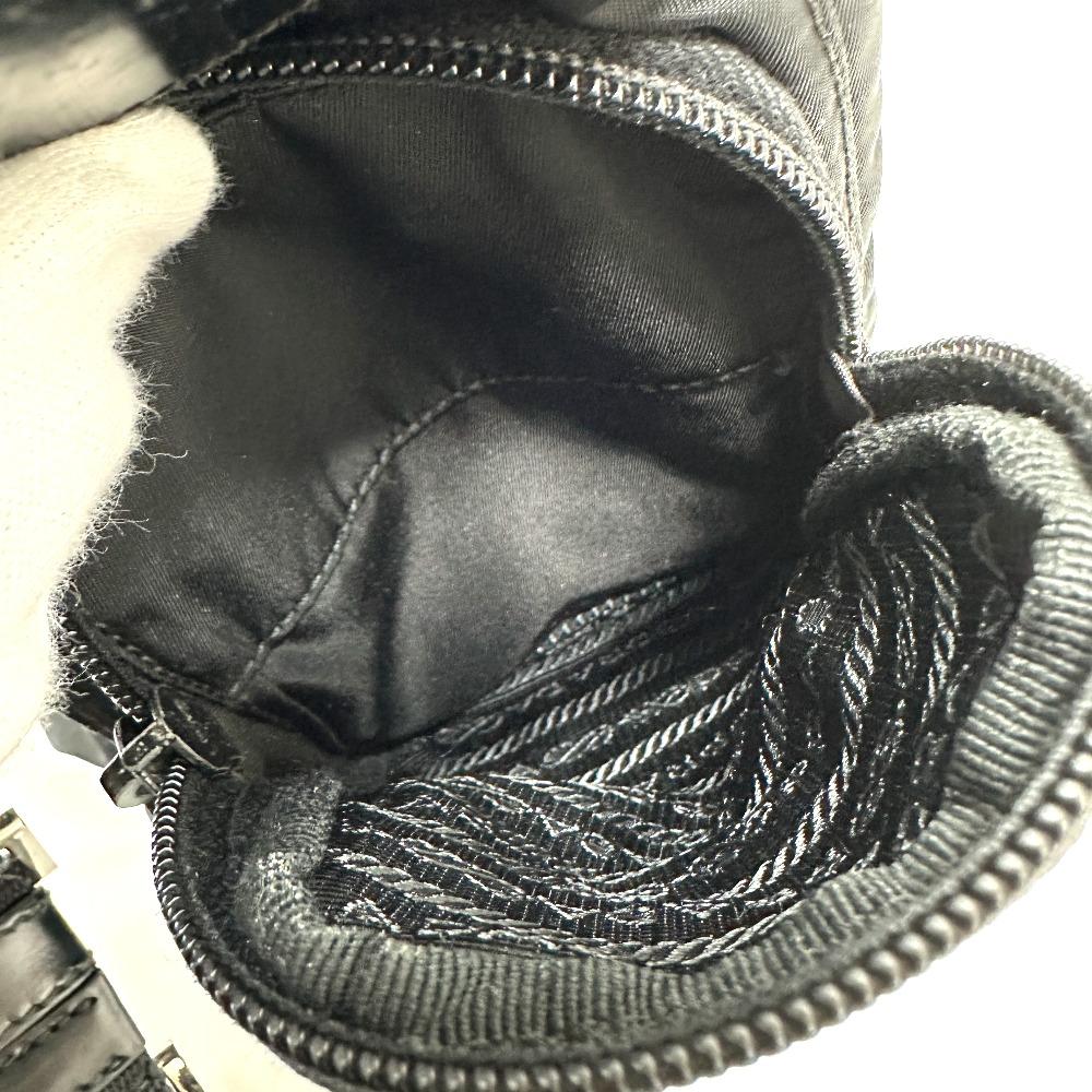 PRADA BT426T Shoulder Bag Shoulder Bag Shoulder Bag Nylon Black/SilverHardware