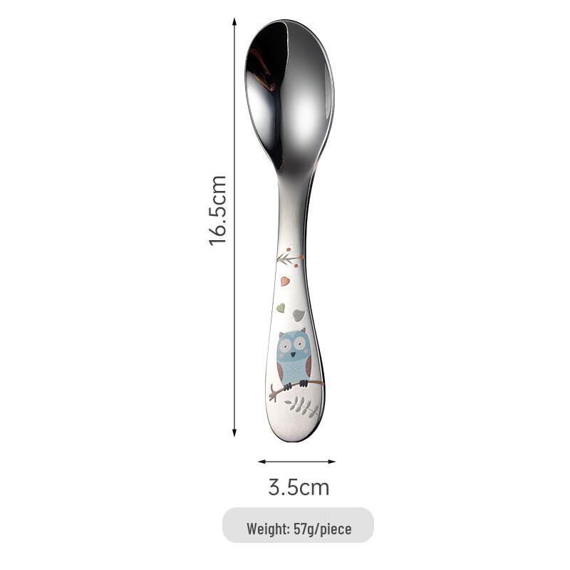 Cute Kids 304 Stainless Steel Cutlery Set