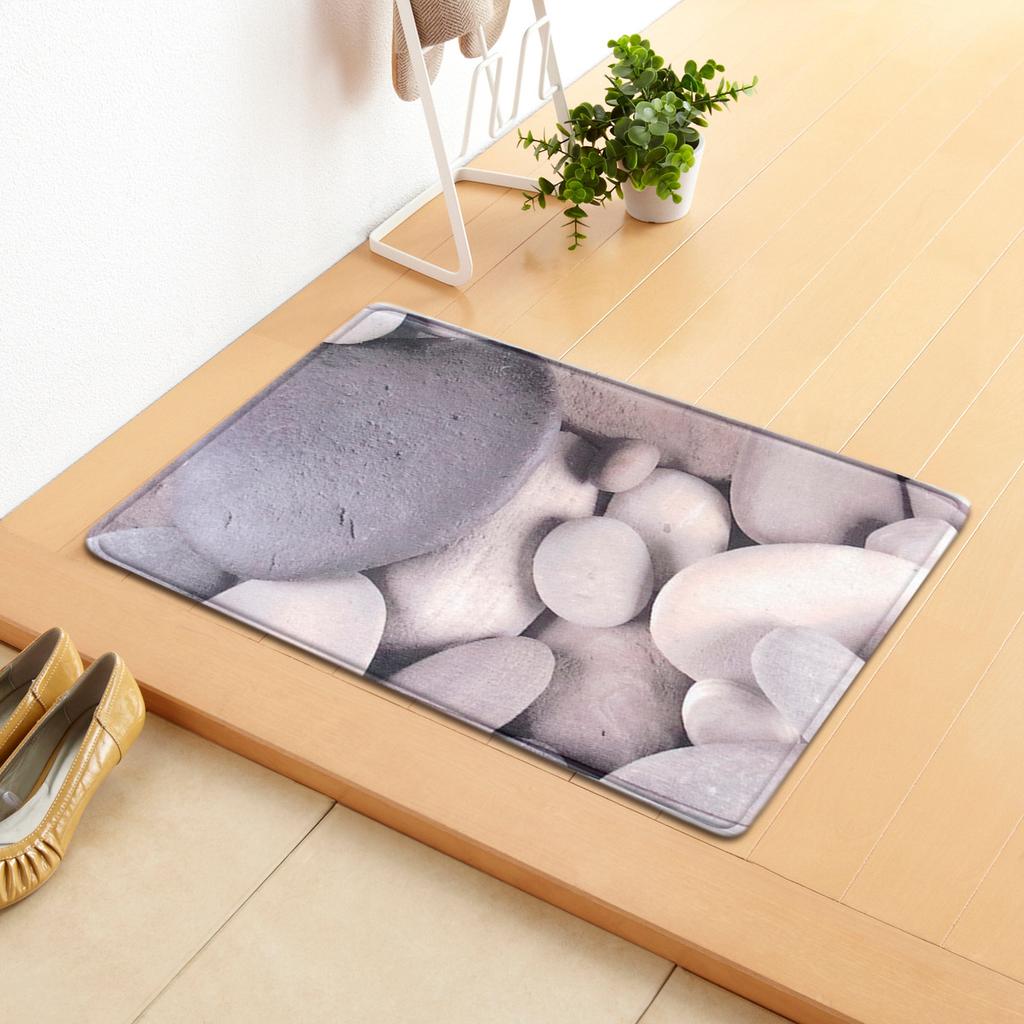 Creative Home Door Mat Water Absorbent Non-Slip Mat Living Room Kitchen Floor Mat Bedroom Carpet