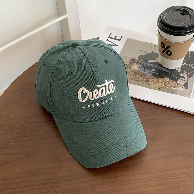 Baseball Beige Elegant Cap With Stylish Letter Embroidery Perfect For Outfits Summer