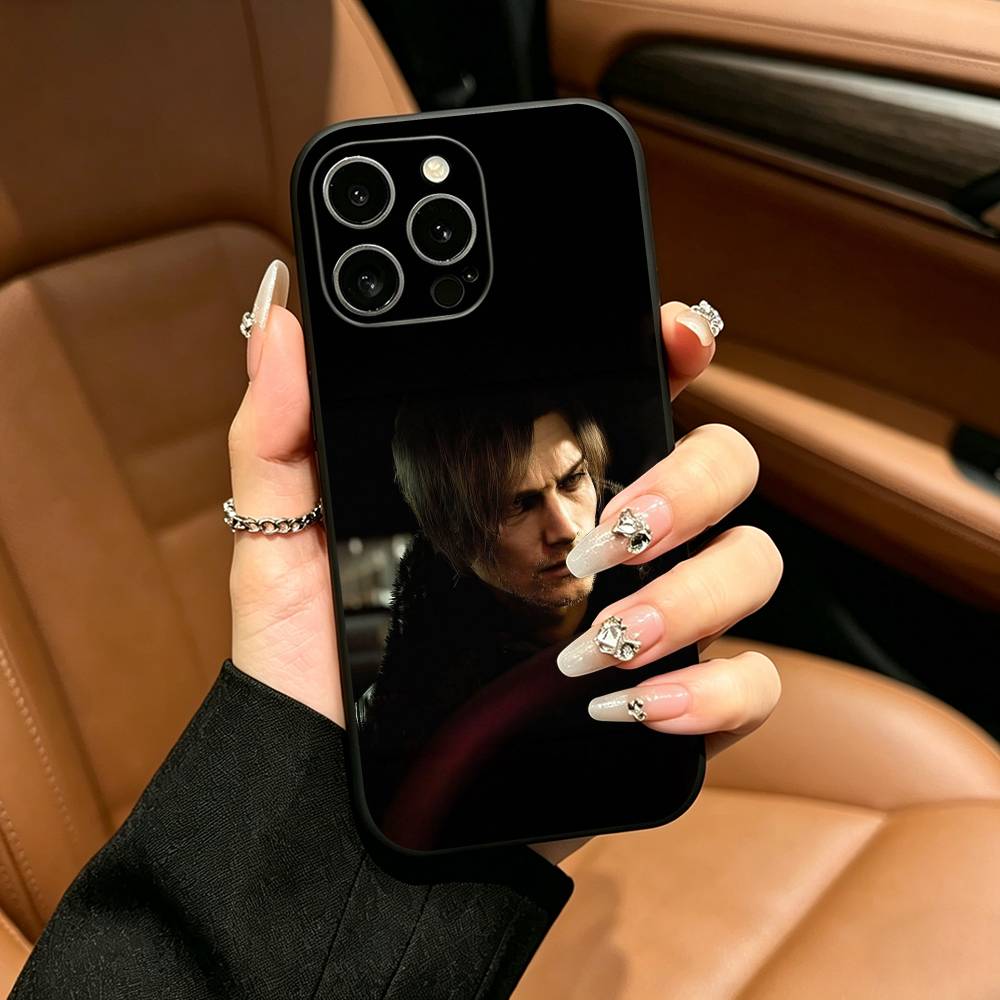 R-Residentes -Eviles Requiems  Phone Case For iPhone 12 13 14 15 16 17 Pro Max, Lightweight and practical Soft Black Cover