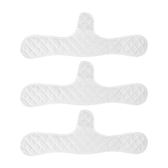 3 Pièces Doublure de Soutien-gorge Réutilisable Lavable Coussinets Absorbants de Sueur Sous la Poitrine Femmes Odeur