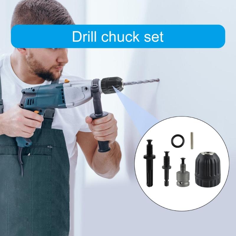 6pcs Power Wrench Head Set, 0.8-10mm Capacity Easy Installation for Mechanic Enthusiasts 3/8-20UNF Thread Specifications