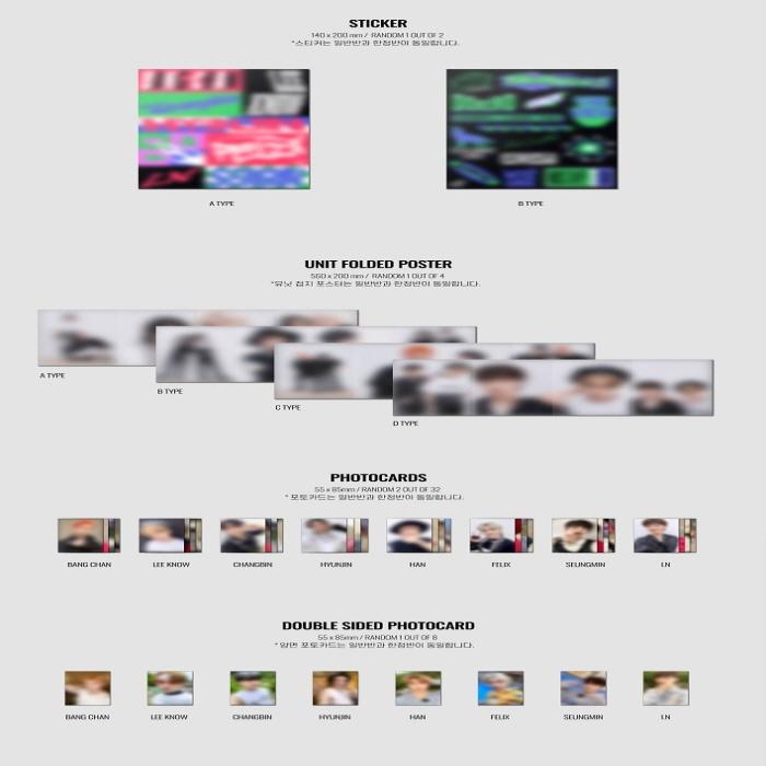 Stray Kids VOL.2 [NOEASY] (STANDARD VER.) [Random Version]