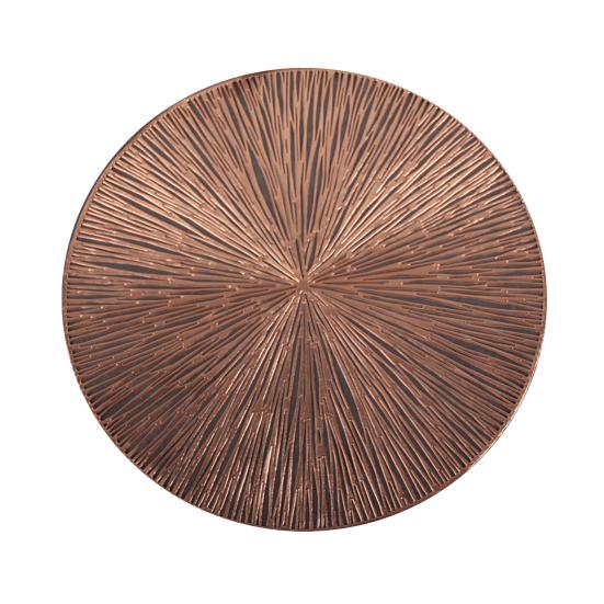 Round Hollow PVC Placemat Waterproof Heat-Resistant Table Mats Elegant Home Restaurant Dining Decor Scratch-Proof Dirt-Resistant Insulation Mat