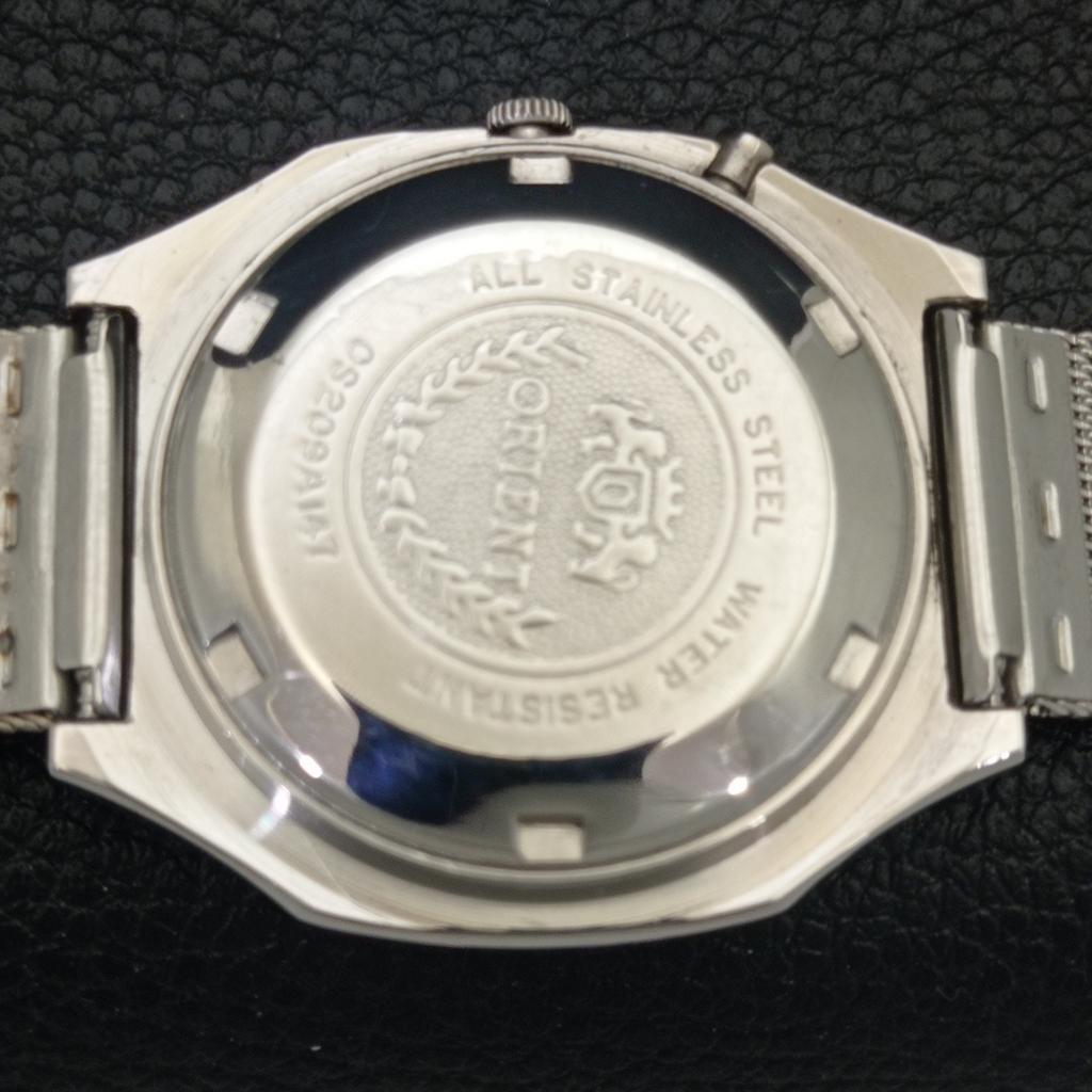 ORIENT AUTOMATIC VINTAGE JAPAN 46941 MENS ORIGINAL DIAL WATCH a703390-1 R213b-a703390