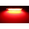 Clear Lens Red LED Rear Side Marker Light For Chevy 2010-15 Camaro Back Bumper