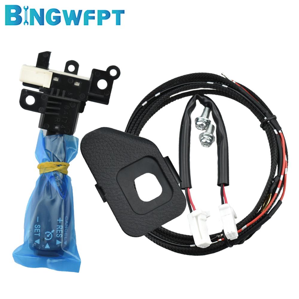 Cruise Control Switch For Vios Hilux Hiace Wish Auris Previa RAV4 For Toyota Corolla Yaris Camry Electronic Cruise Switch 45186-02310-C0